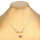 Amber necklace Ag 925/1000 42.5cm 5.6g