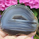Geode agate gray - brown with hollow Brazil 217g
