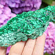 Malachite slice shiny Congo, Africa 191g