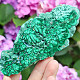 Malachite slice shiny Congo, Africa 191g