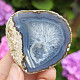 Agate gray geode with cavity Brazil 112g
