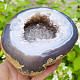 Agate large geode with cavity Brazil 1704g
