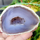 Gray agate geode with hollow 170g (Brazil)