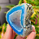 Agate geode turquoise 94g from Brazil