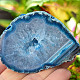 Agate geode turquoise 112g from Brazil