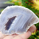 Gray agate geode with hollow 112g (Brazil)