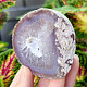 Gray agate geode with hollow 160g (Brazil)