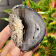 Geode gray agate with hollow Brazil 209g