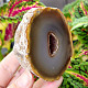 Brown agate geode with hollow 200g (Brazil)