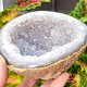 Agate and crystal geode (Brazil) 420g