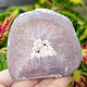 Gray agate geode with hollow 244g (Brazil)