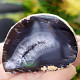 Agate gray geode with a hollow 68g from Brazil