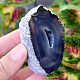 Agate gray geode with a hollow 179g from Brazil