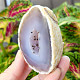 Gray agate geode with hollow 170g (Brazil)