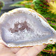 Gray agate geode with hollow 220g (Brazil)