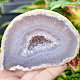 Gray agate geode with hollow 270g (Brazil)