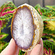 Brown agate geode with hollow 223g (Brazil)