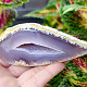 Agate gray geode with a hollow 239g from Brazil