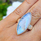 Moonstone ring Ag 925/1000 size 59 (10.2g)