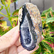 Agate gray geode with a hollow 259g from Brazil