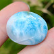 Larimar polished stone Dominican Republic 8.5g