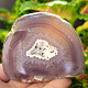 Geode gray agate with a hollow Brazil 214g