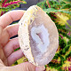 Agate geode with a hollow 227g from Brazil