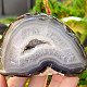 Geode gray agate with a hollow Brazil 210g