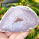 Gray agate geode with hollow 239g (Brazil)