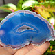 Agate geode turquoise 124g from Brazil