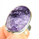 Charm ring oval Ag 925/1000 size 59, 8.9g