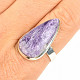 Charm ring teardrop Ag 925/1000 (size 60) 7.8g