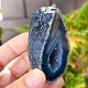 Agate geode turquoise 78g from Brazil