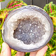 Agate and crystal geode (Brazil) 432g