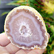 Agate gray geode with a hollow 143g from Brazil