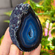 Agate geode turquoise 139g from Brazil