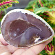 Gray agate geode with hollow 137g (Brazil)