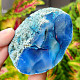 Agate geode turquoise 121g from Brazil