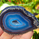 Agate geode turquoise 139g from Brazil