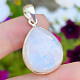 Moonstone drop silver Ag 925/1000 9.4g