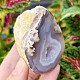 Gray agate geode with hollow 150g (Brazil)