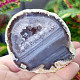 Gray agate geode with hollow 128g (Brazil)