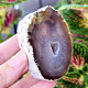 Gray agate geode with hollow 207g (Brazil)