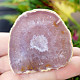 Agate gray geode with a hollow 70g from Brazil