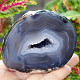 Agate geode with a hollow 234g from Brazil