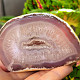 Geode gray agate with hollow Brazil 227g