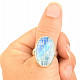 Moonstone silver ring Ag 925/1000 11.7g (size 62)