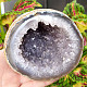 Agate geode with amethyst (Brazil) 510g