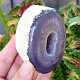 Agate gray geode with a hollow 260g from Brazil