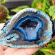 Agate geode turquoise 127g from Brazil